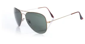 Autre Marque Ray Ban, Aviador plano metal con negro./gradiente verde. 
