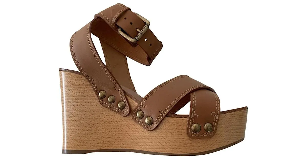 Autre Marque Sandalias Beige 