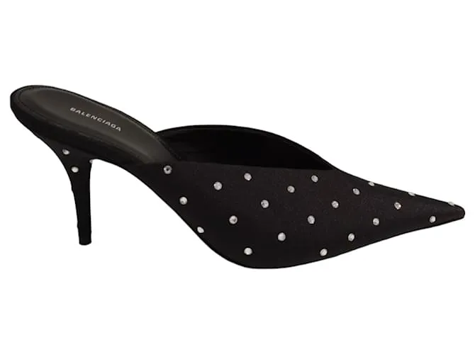 Balenciaga Mulas Negro 