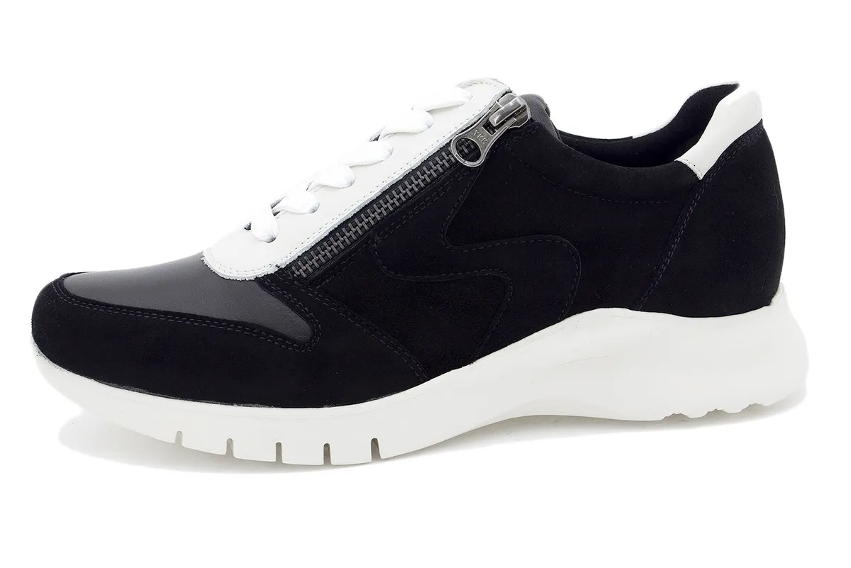 Black Suede Sneaker 225716