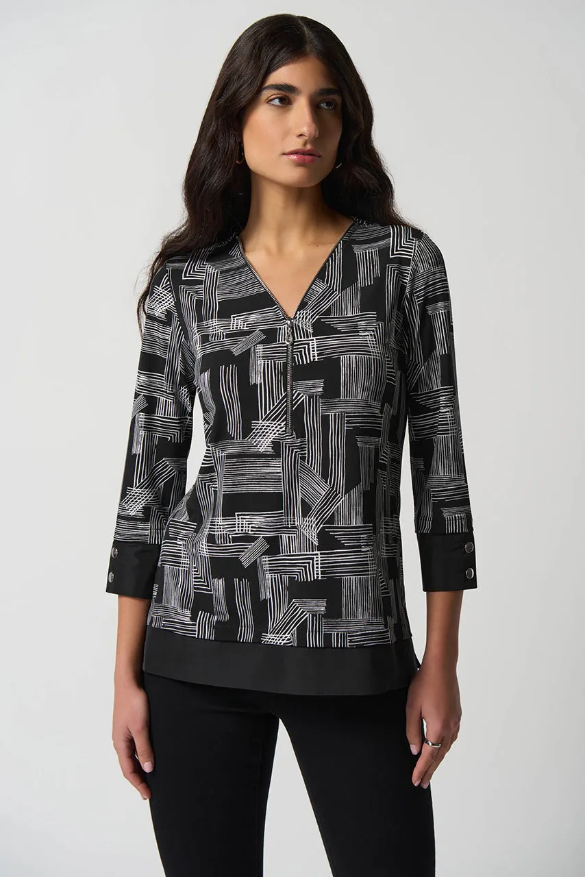 Blusa con Estampado Abstracto Mujer Joseph Ribkoff 233225M