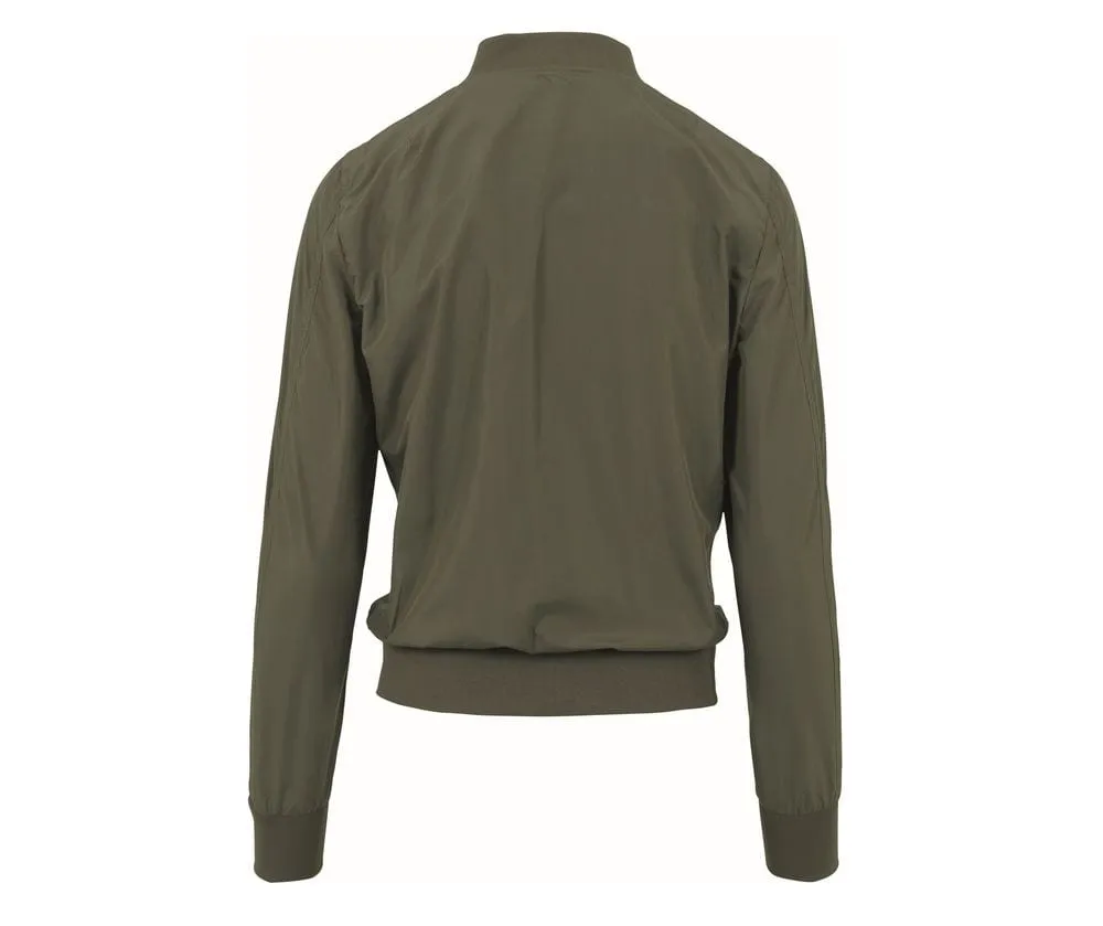 Build Your Brand BY044 - Chaqueta bomber para mujer BY044 - Verde Oliva