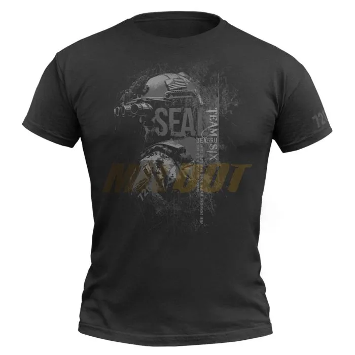 Camiseta 720gear SEAL Team Six negra