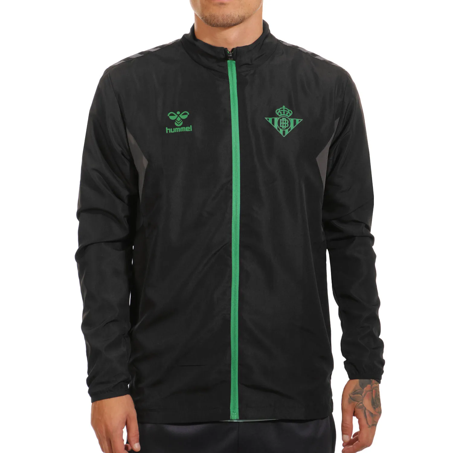 Chaqueta Hummel Real Betis Balompié entrenamiento Pro