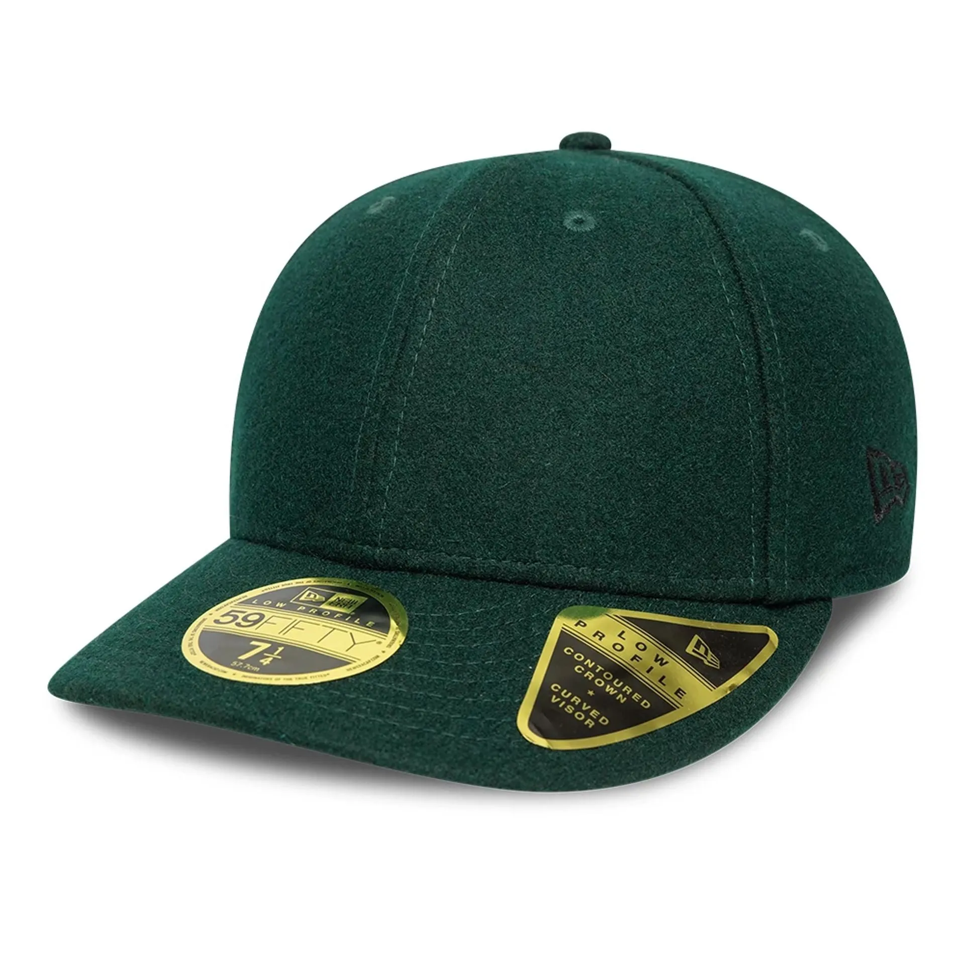 Gorra New Era Melton Wool Low Profile 59FIFTY Fitted Verde