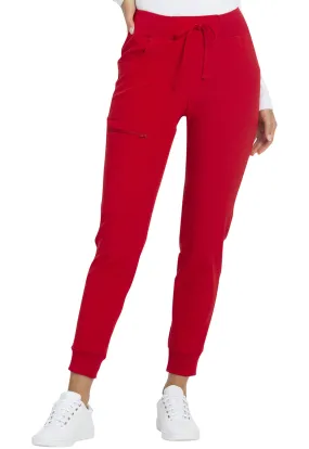 HeartSoul The Jogger Low Rise Tapered Leg Pants Red