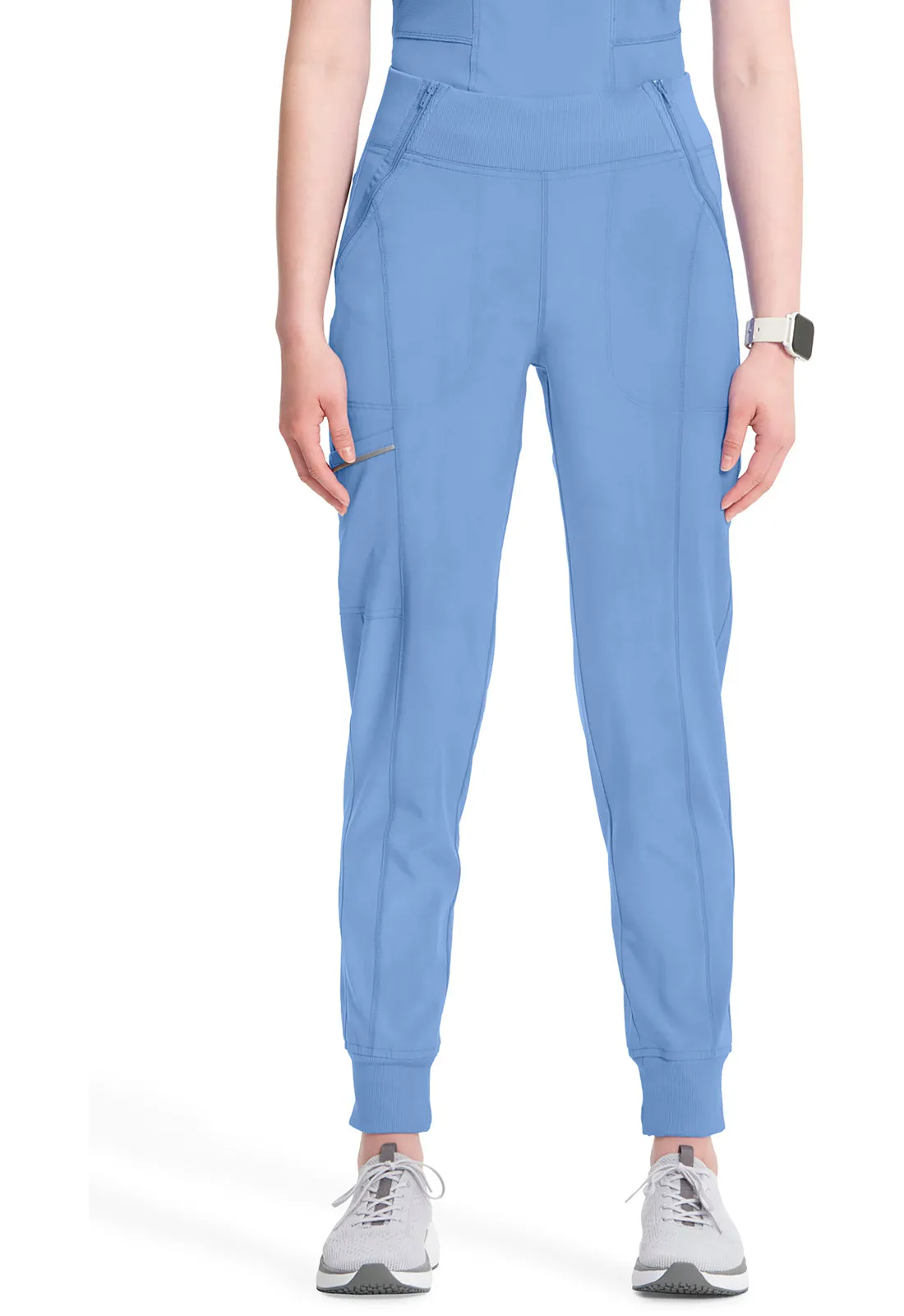Infinity Mid Rise Jogger in Ciel