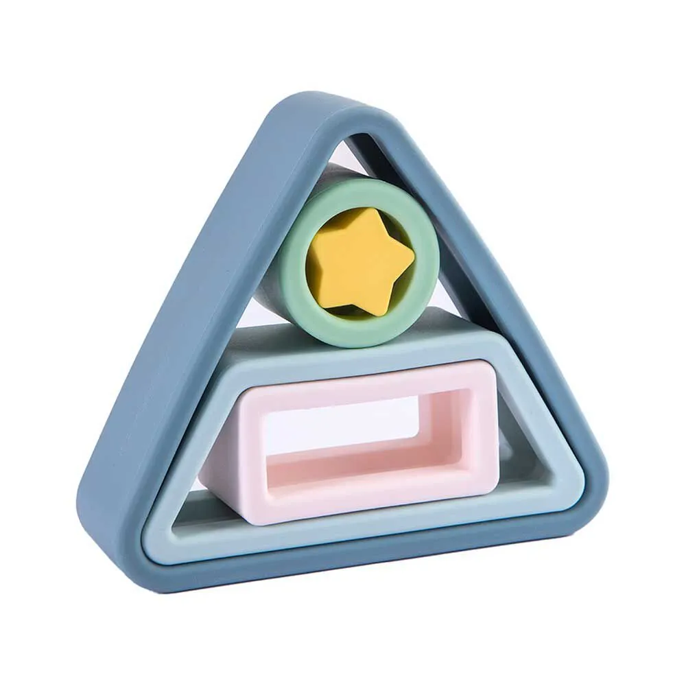 Juego Geometria Azul Bebesit