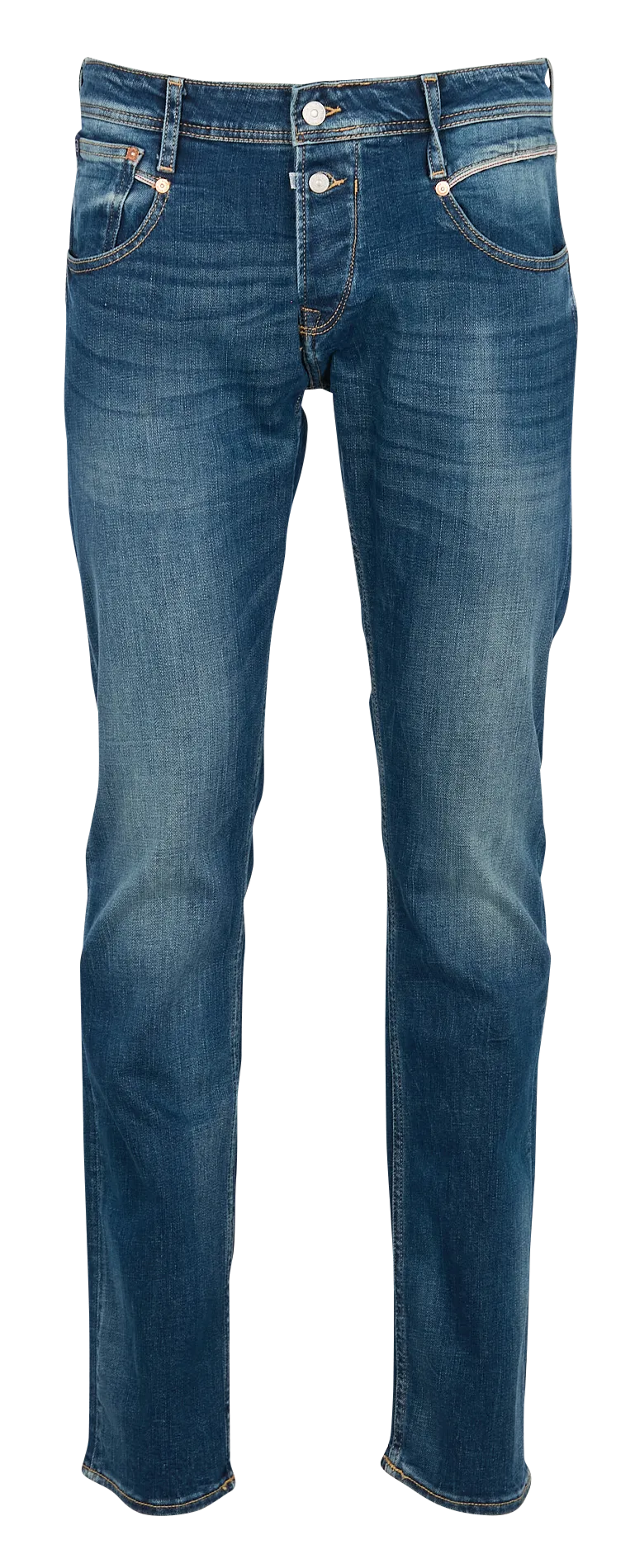 LE TEMPS DES CERISES 800/12 - Vaquero regular fit en azul