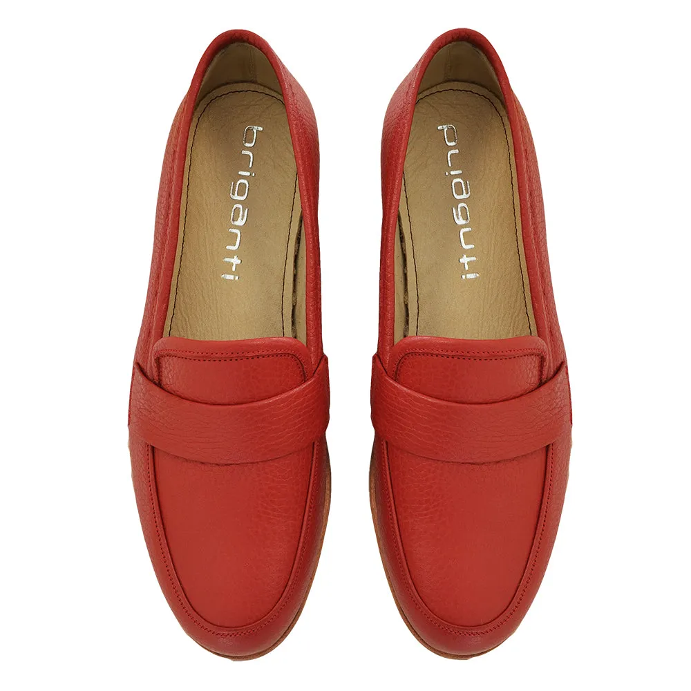 MOCASN CENTENARIO ROJO