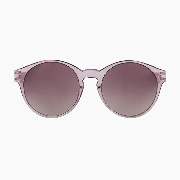 Montura rosa flúo con lentes transparent O sun