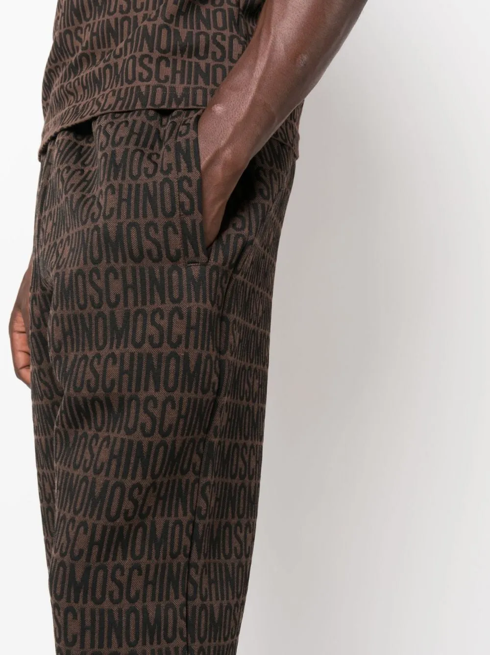 PANTALN JOGGER MONOGRAM MARRN