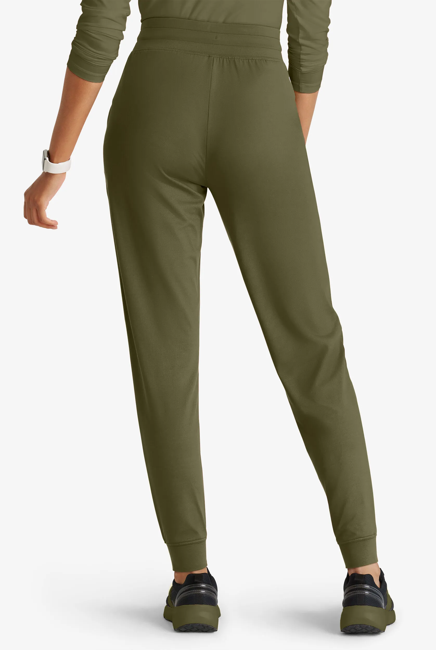 Pantalón médico Barco One Performance Knit Pro STRETCH estilo cargo jogger y 5 bolsillos para mujer