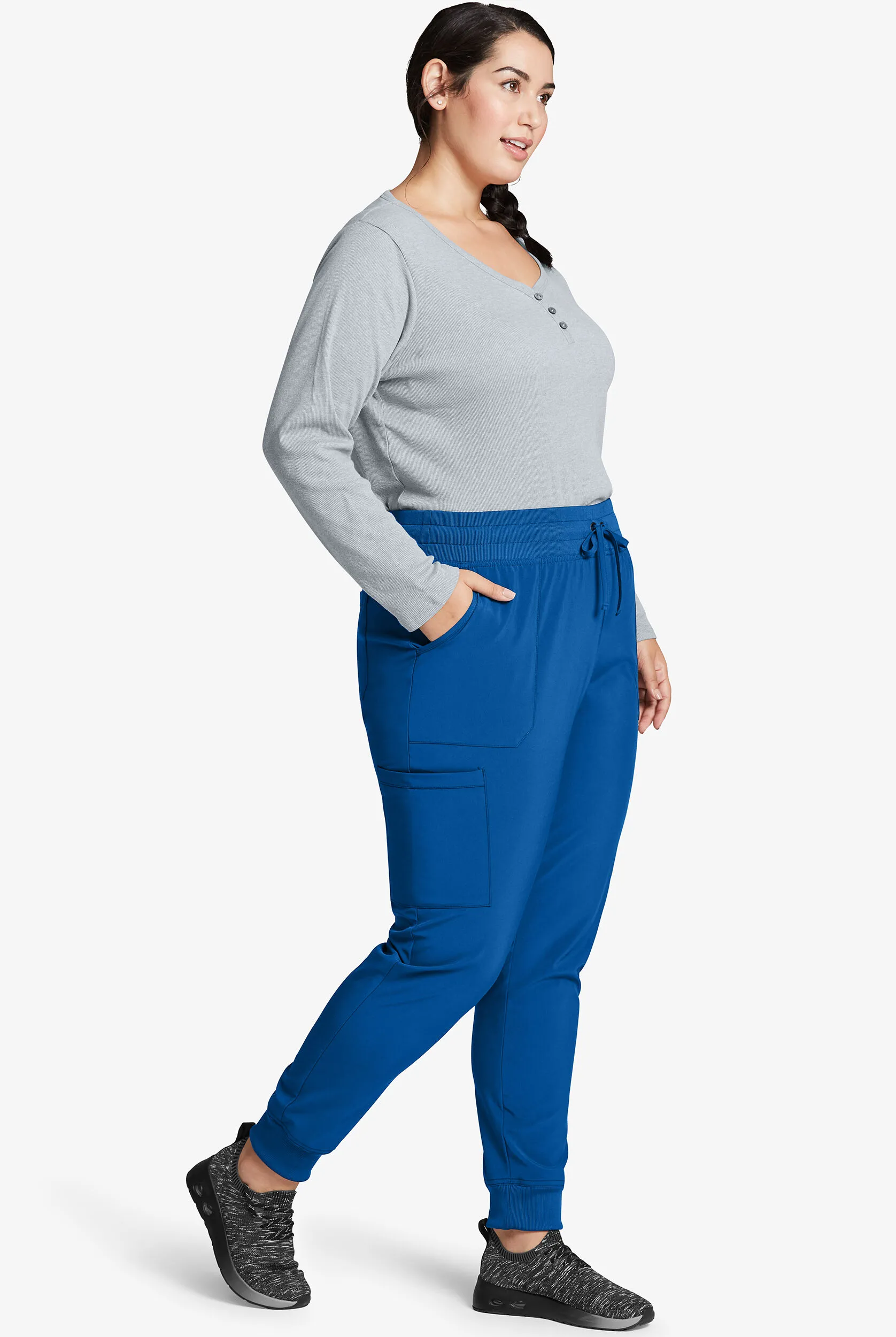 Pantalón médico Dickies EDS Essentials petite estilo cargo jogger con 6 bolsillos para mujer