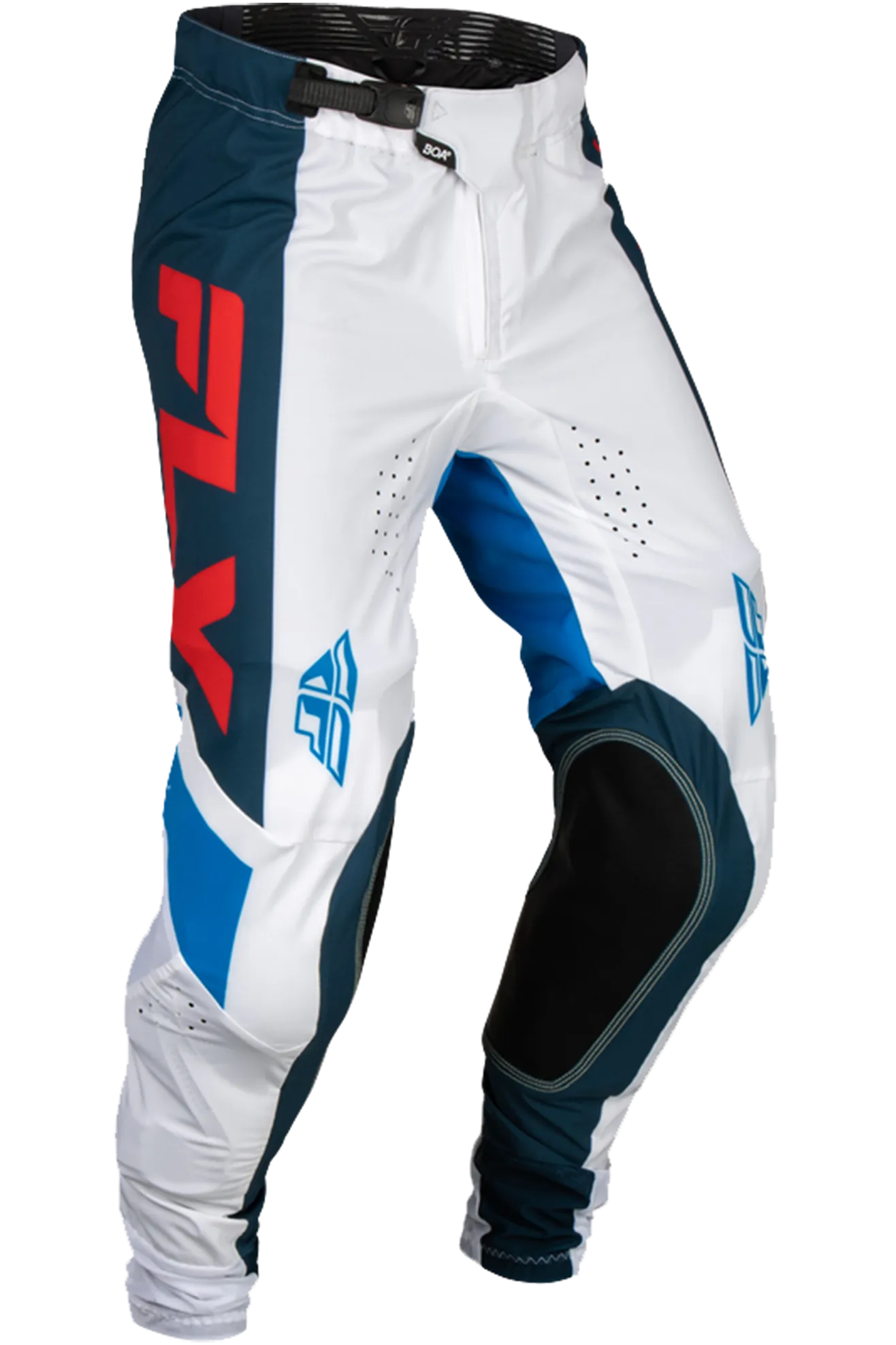 Pantalones de Cross FLY Racing Lite Blancos