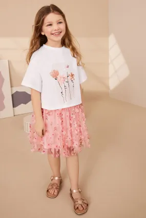 Rosa - T-Shirt and Skirt Set (3-16yrs)