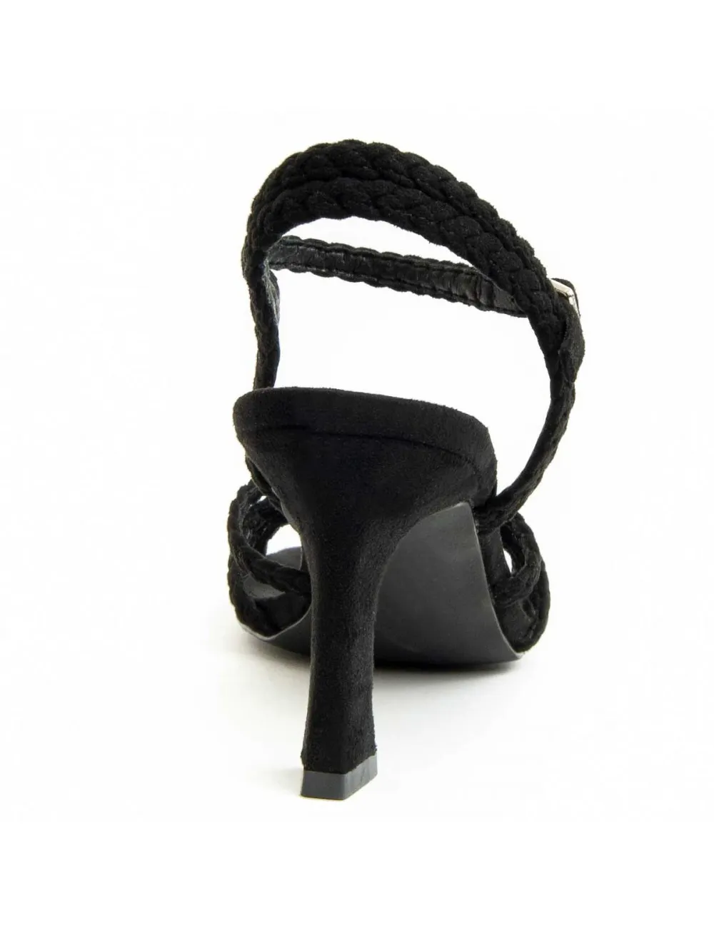 Sandalia Con Tacon Para Mujer.  Montevita  Sanndal22  91725 Negro