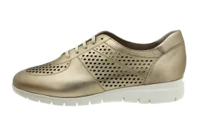 Sneaker Platinum Metal Suede