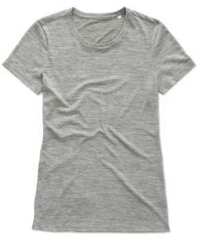 Stedman STE8120 - Camiseta Deportiva Ajustada ACTIVE INTENSE TECH - Grey Heather
