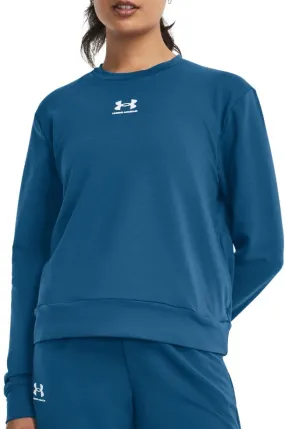 Sudadera Under Armour Rival Terry Crew-BLU