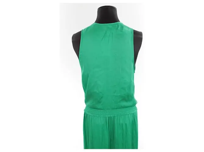 The Kooples Vestido de seda Verde 