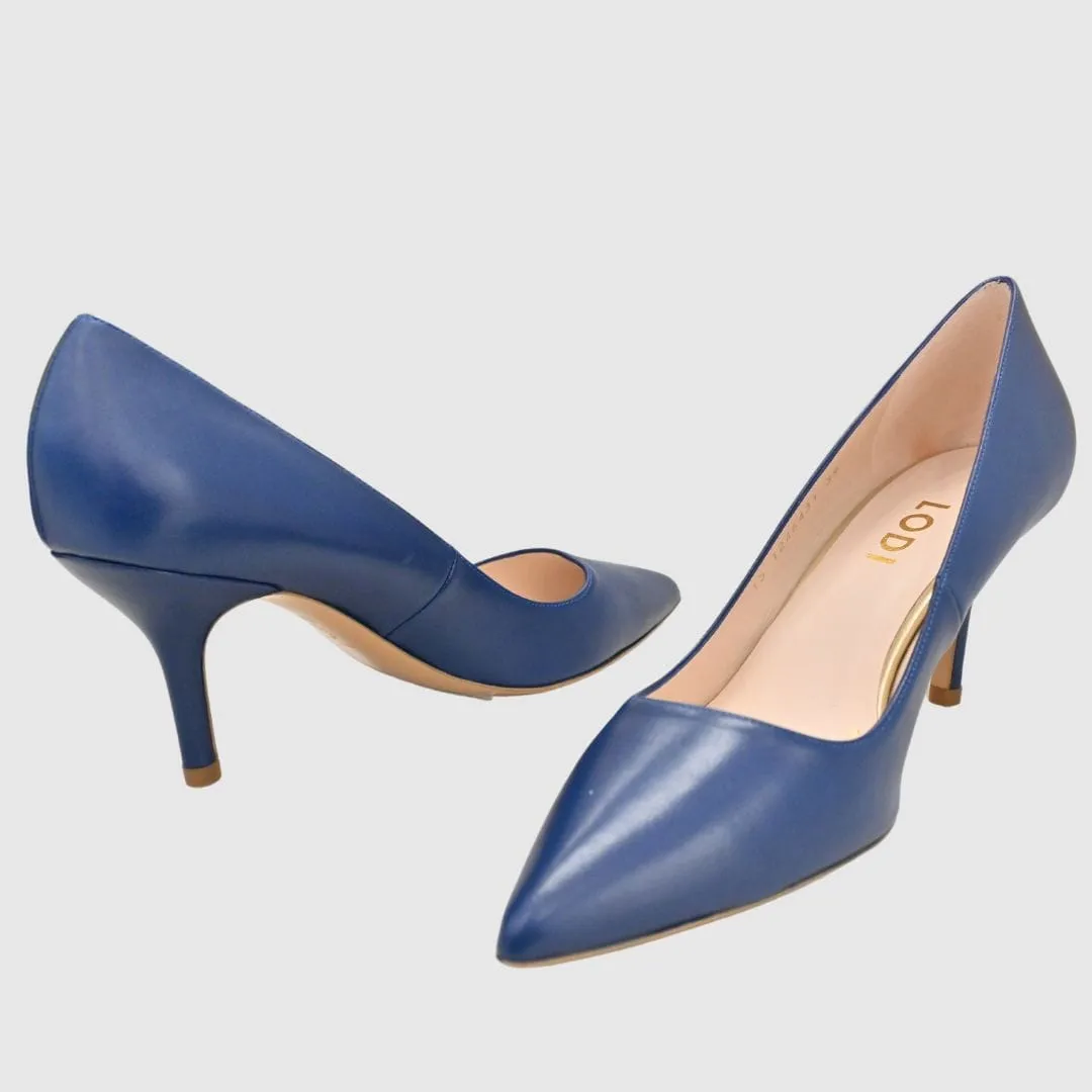 Zapato tipo salón azul | Lodi